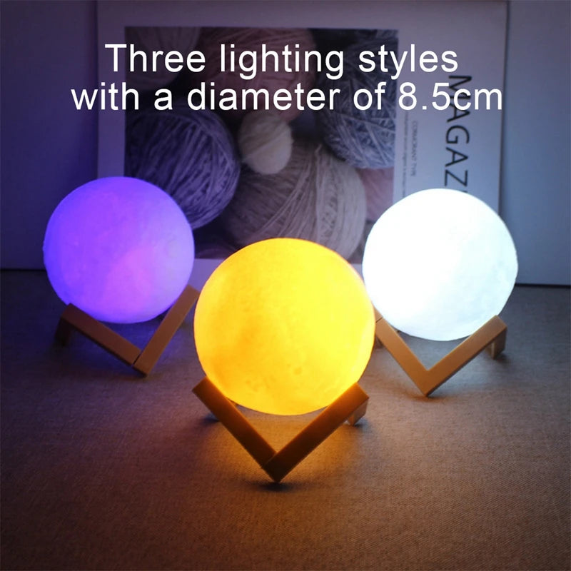 3D Moon Lamp