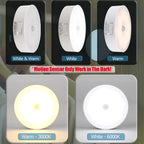 Round Sensor LED Light