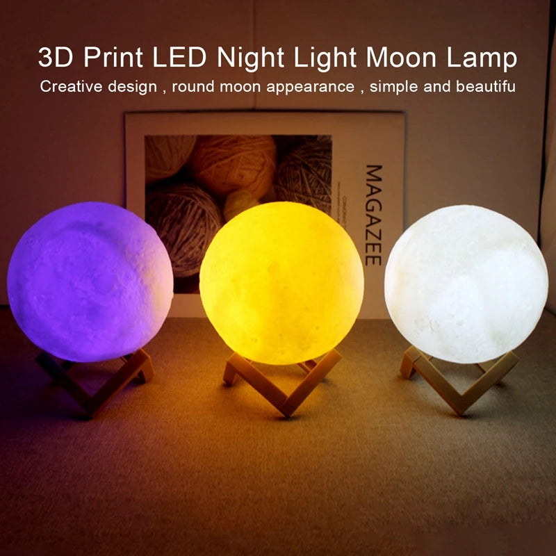 3D Moon Lamp