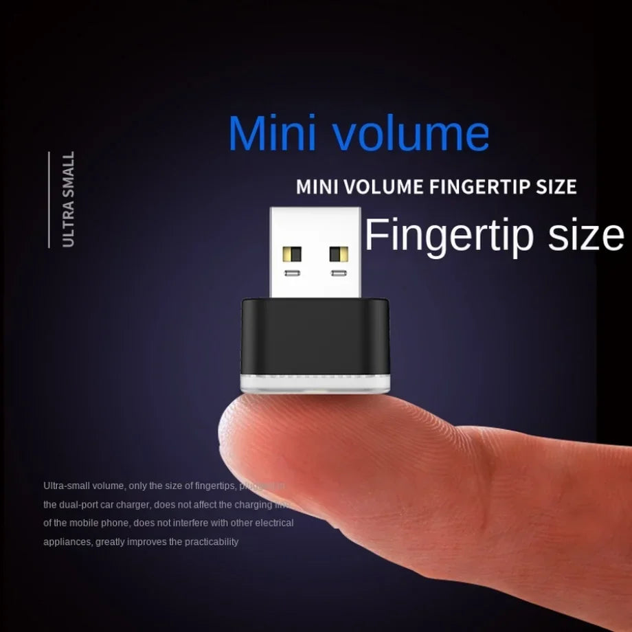USB Mini LED Car Lamp