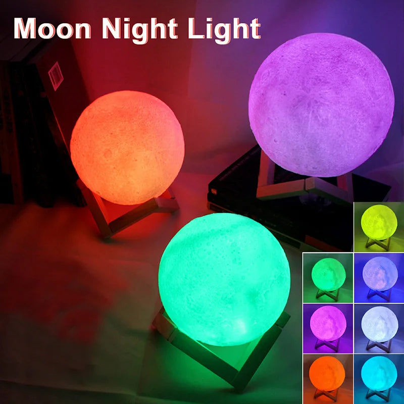 3D Moon Lamp