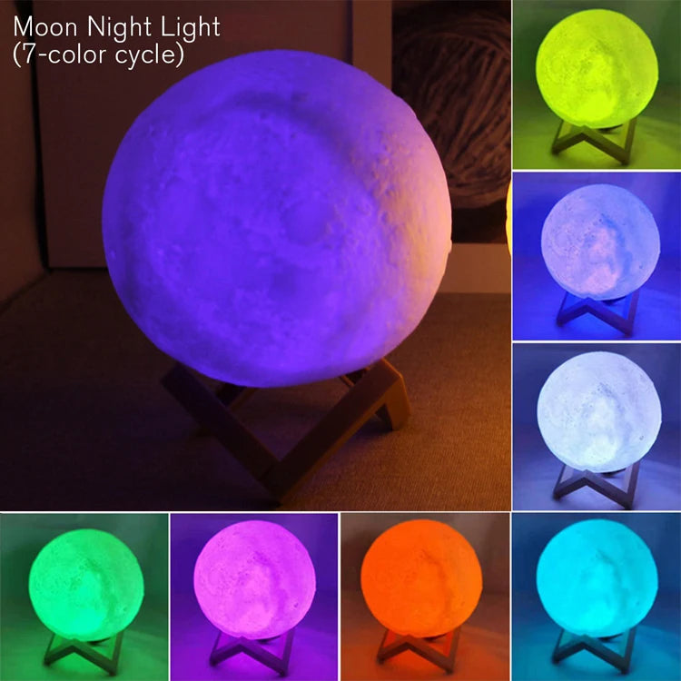 3D Moon Lamp