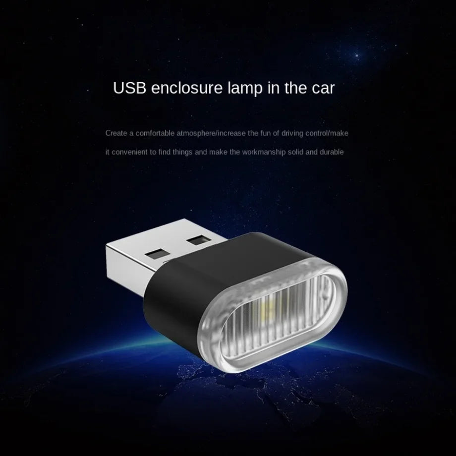 USB Mini LED Car Lamp