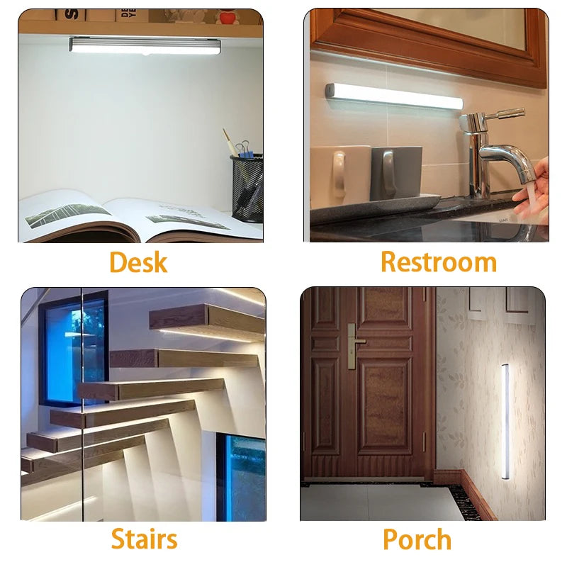 Motion Sensing LED Lamp