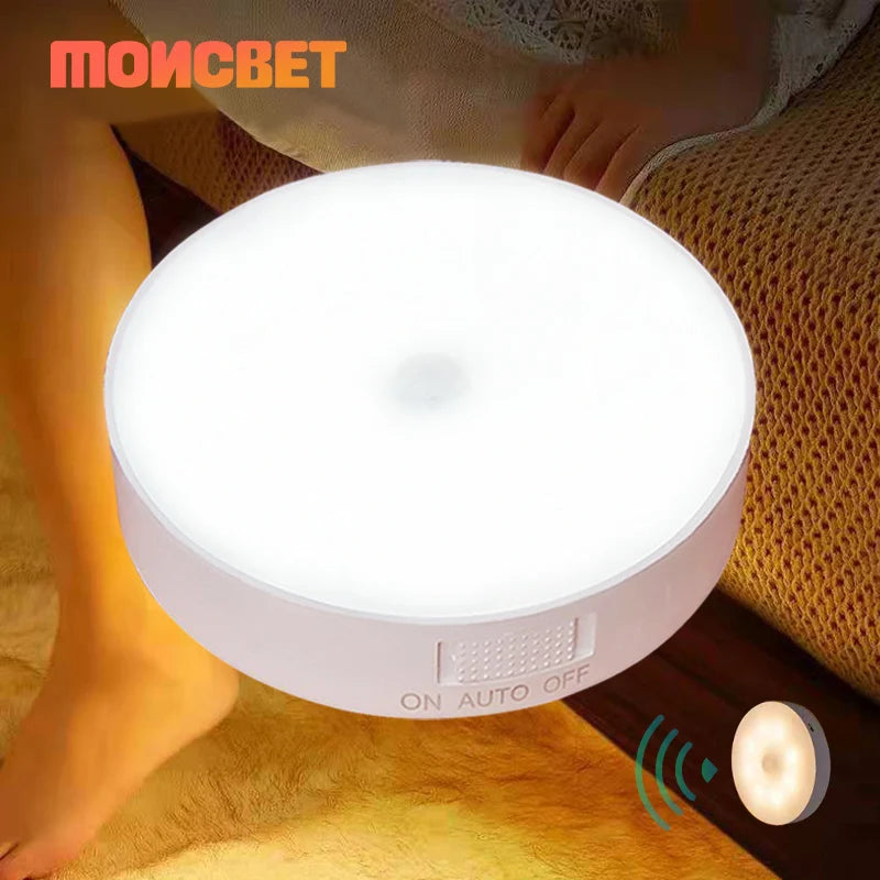 Round Sensor LED Light